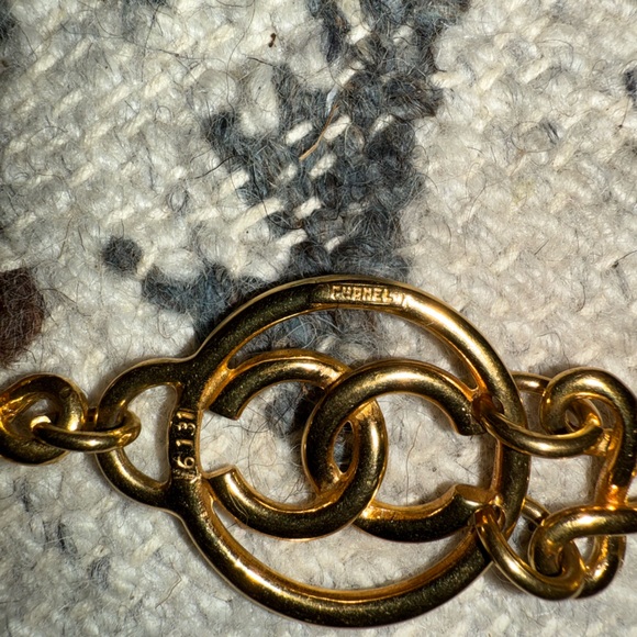 RARE Chanel Gold CC Link Belt Vintage - Picture 9 of 13